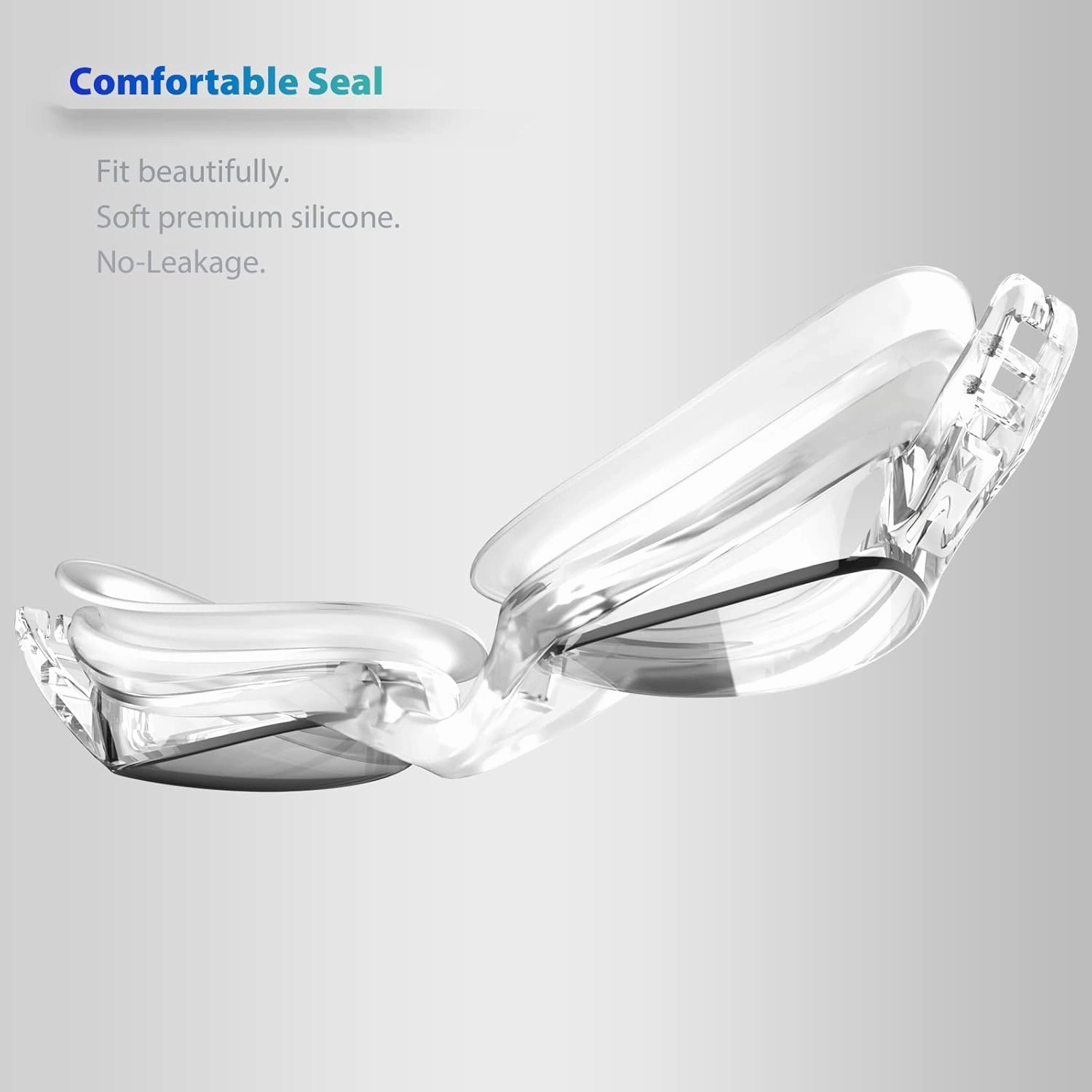 2 Pack Unisex-Adult & Youth Swim Goggles, W7