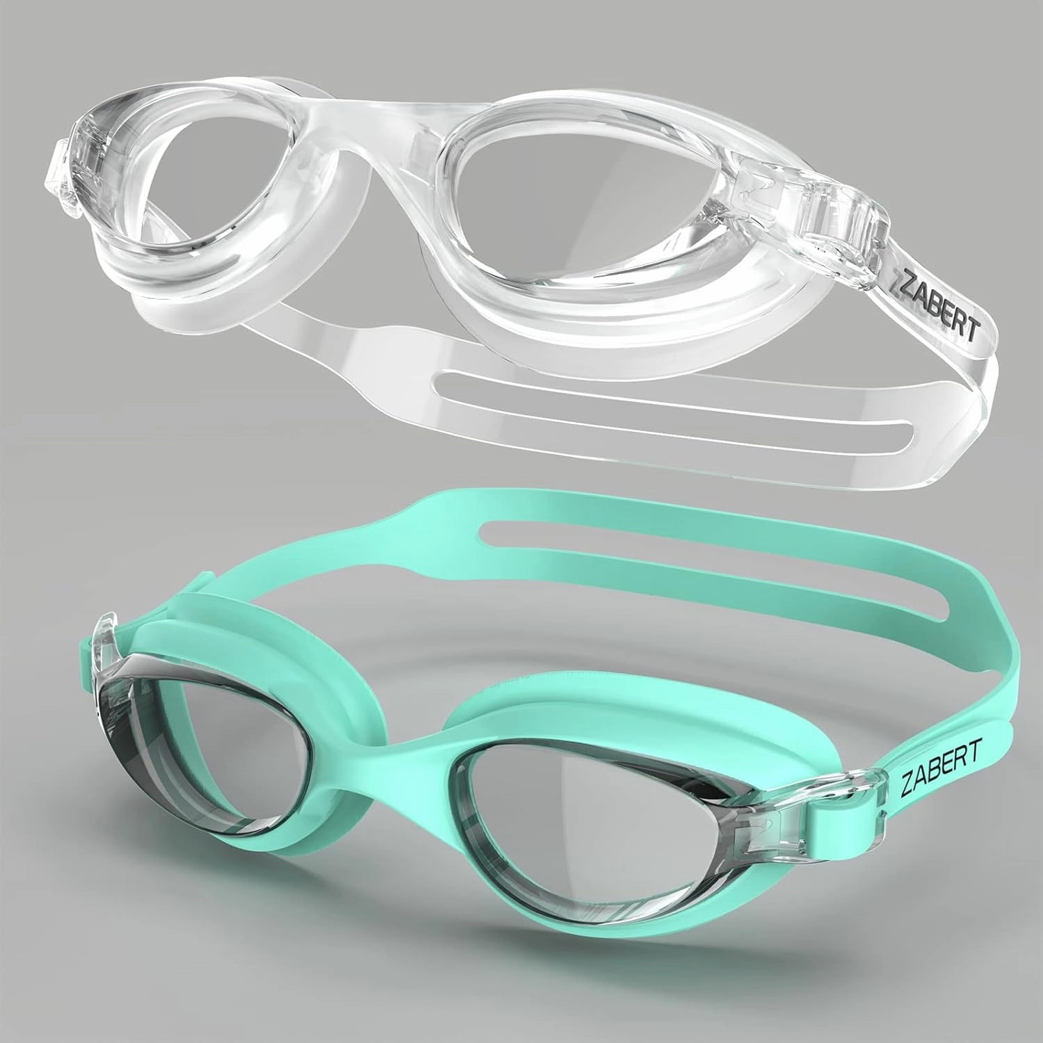 2 Pack Unisex-Adult & Youth Swim Goggles, W7