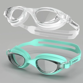 2 Pack Unisex-Adult & Youth Swim Goggles, W7
