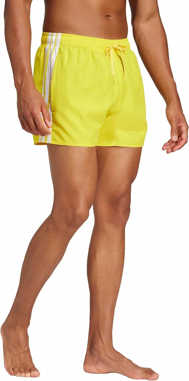 adidas Men's 3-Stripes 3-Inch Swim Shorts