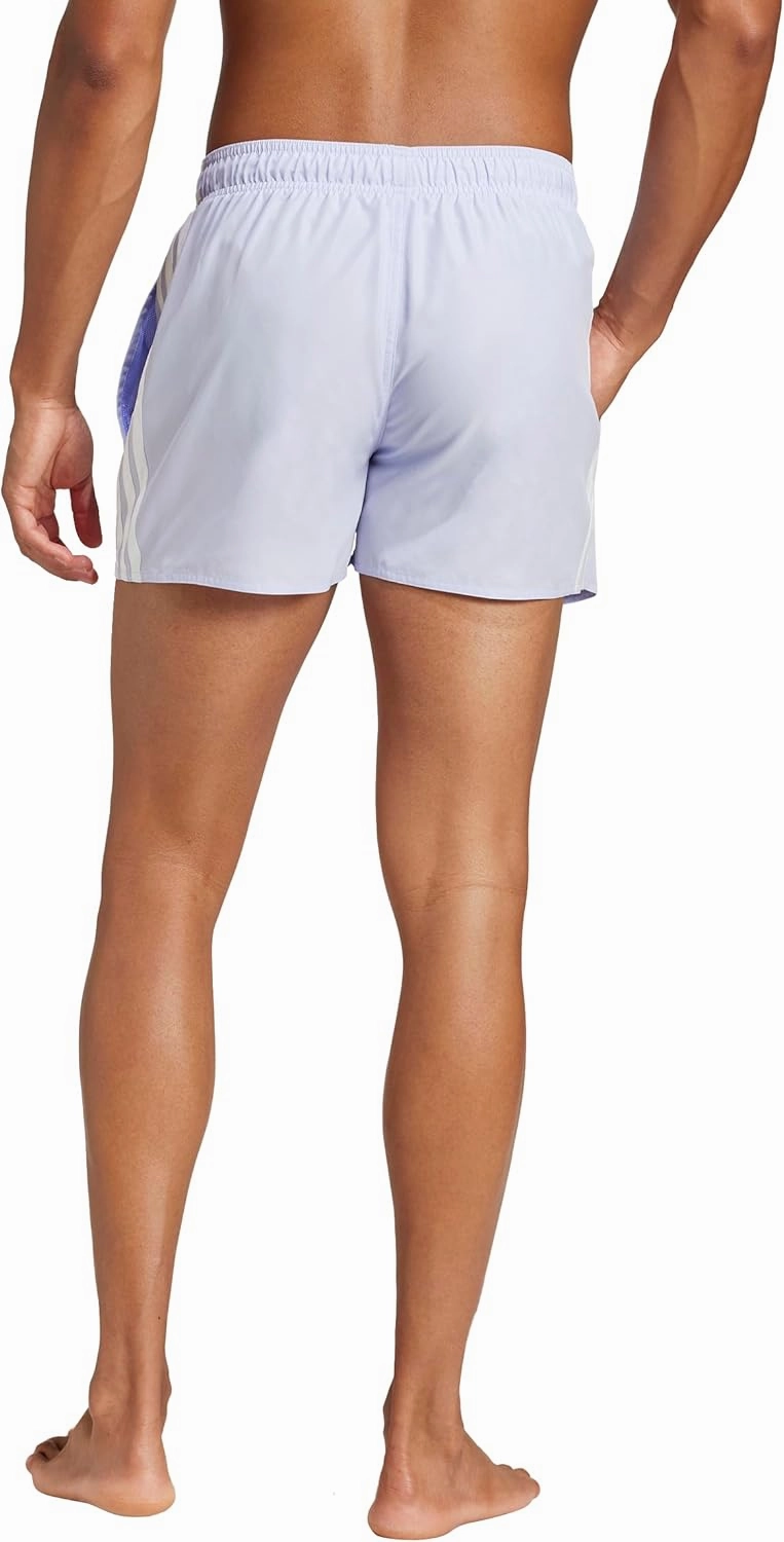 adidas Men's 3-Stripes 3-Inch Swim Shorts