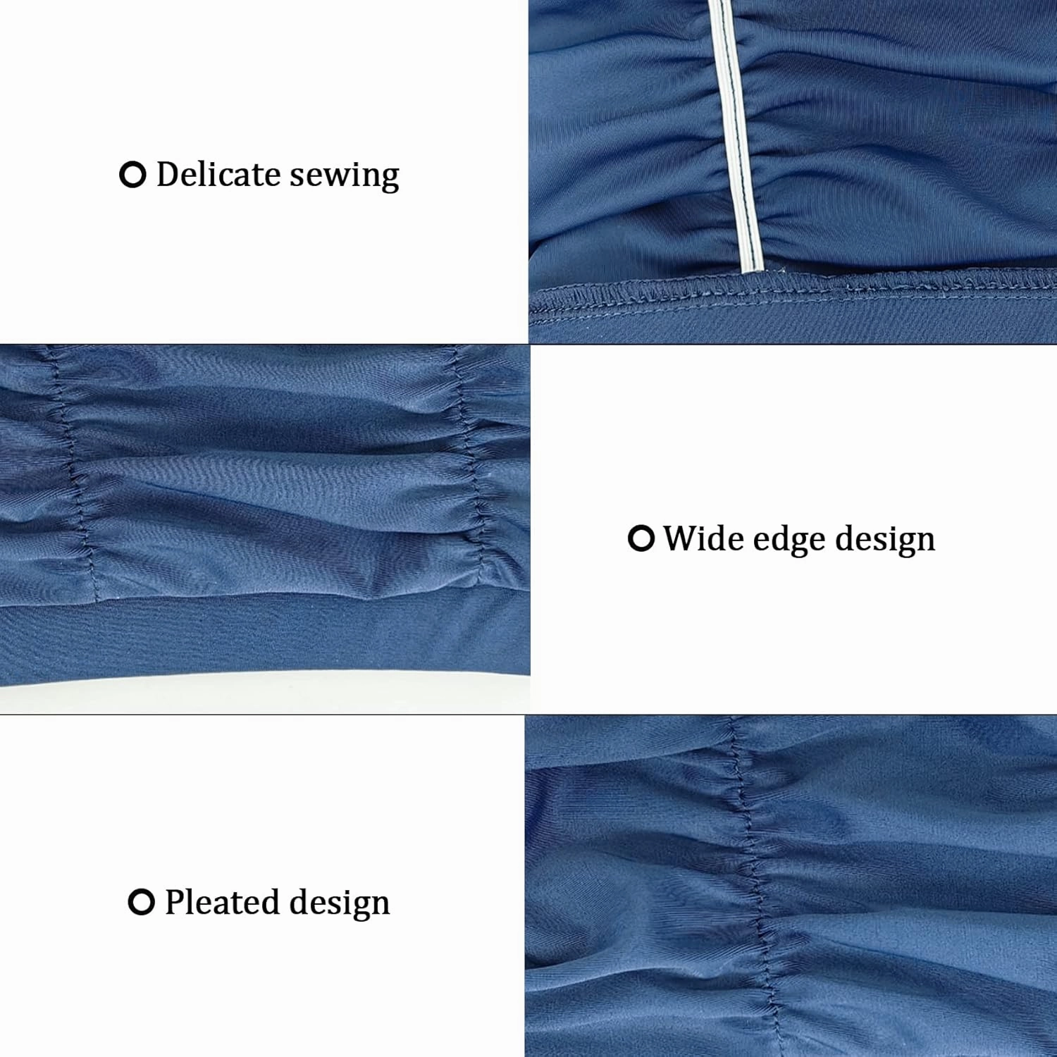 Adult Swim Cap for Women Long Hair, High Elasticity Fabric Swimming Pool Cap Non Waterproof Y-S-H-1