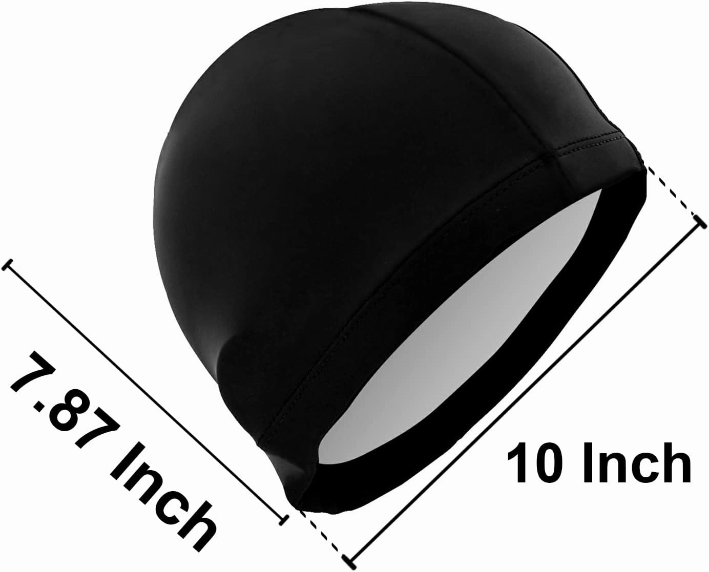 Adult Swimming Cap Unisex Men Women Swim Cap Polyester Funny Pattern