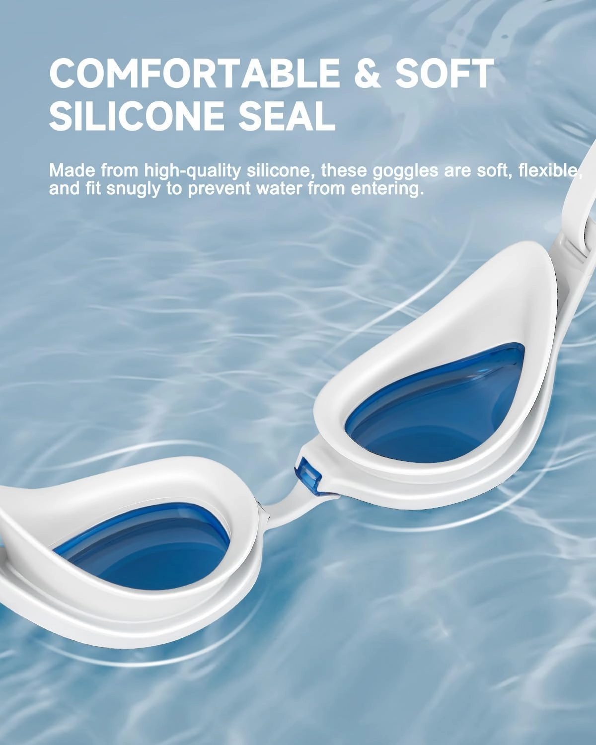 Aegend Adult Racing Swim Goggles Anti-Fog No Leaking UV Protection Mirrored Swimming Goggles for Men Women Youth