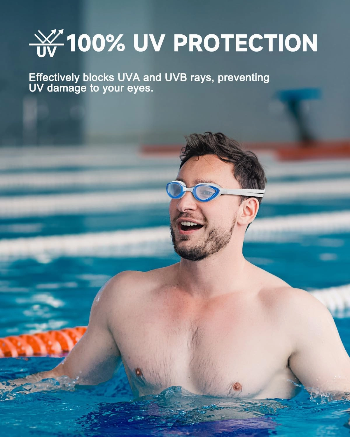 Aegend Adult Racing Swim Goggles Anti-Fog No Leaking UV Protection Mirrored Swimming Goggles for Men Women Youth