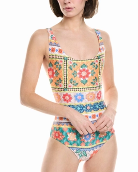 Agua Bendita Koraline Tile One-Piece