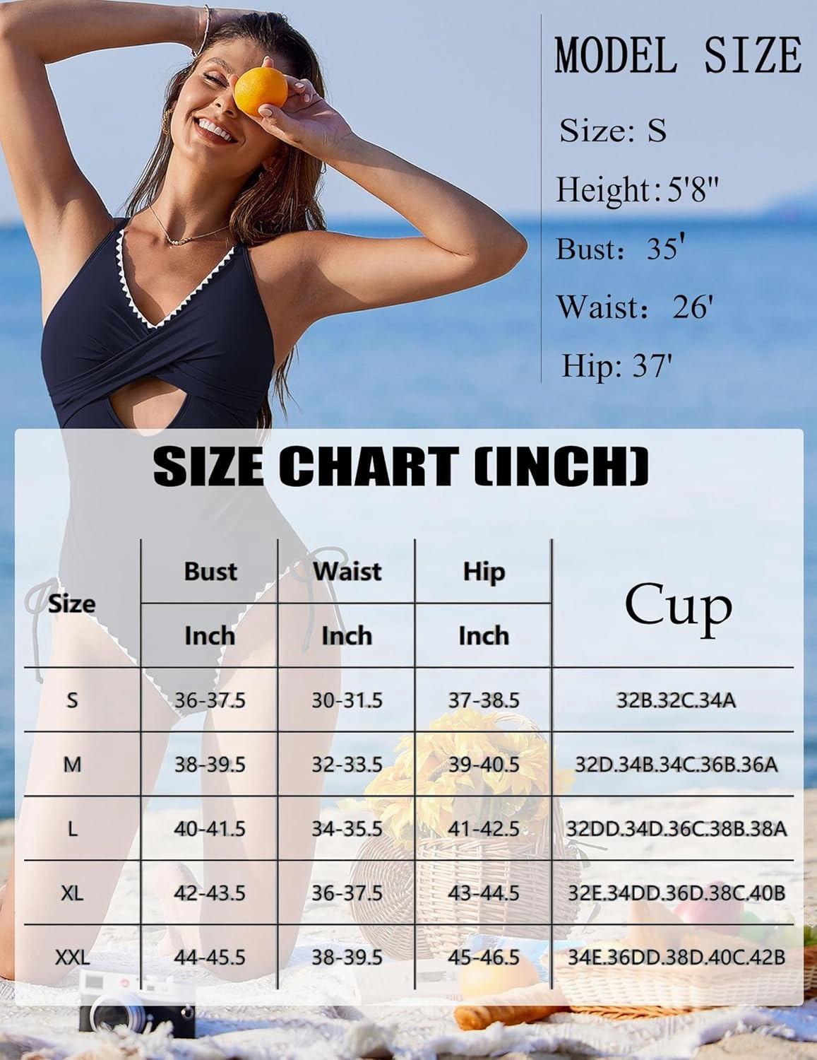 AI'MAGE Women One Piece Swimsuit 2025 Tummy Control Cutout Bathing Suit Wrap Tie Back Swimwear Shell Stitched