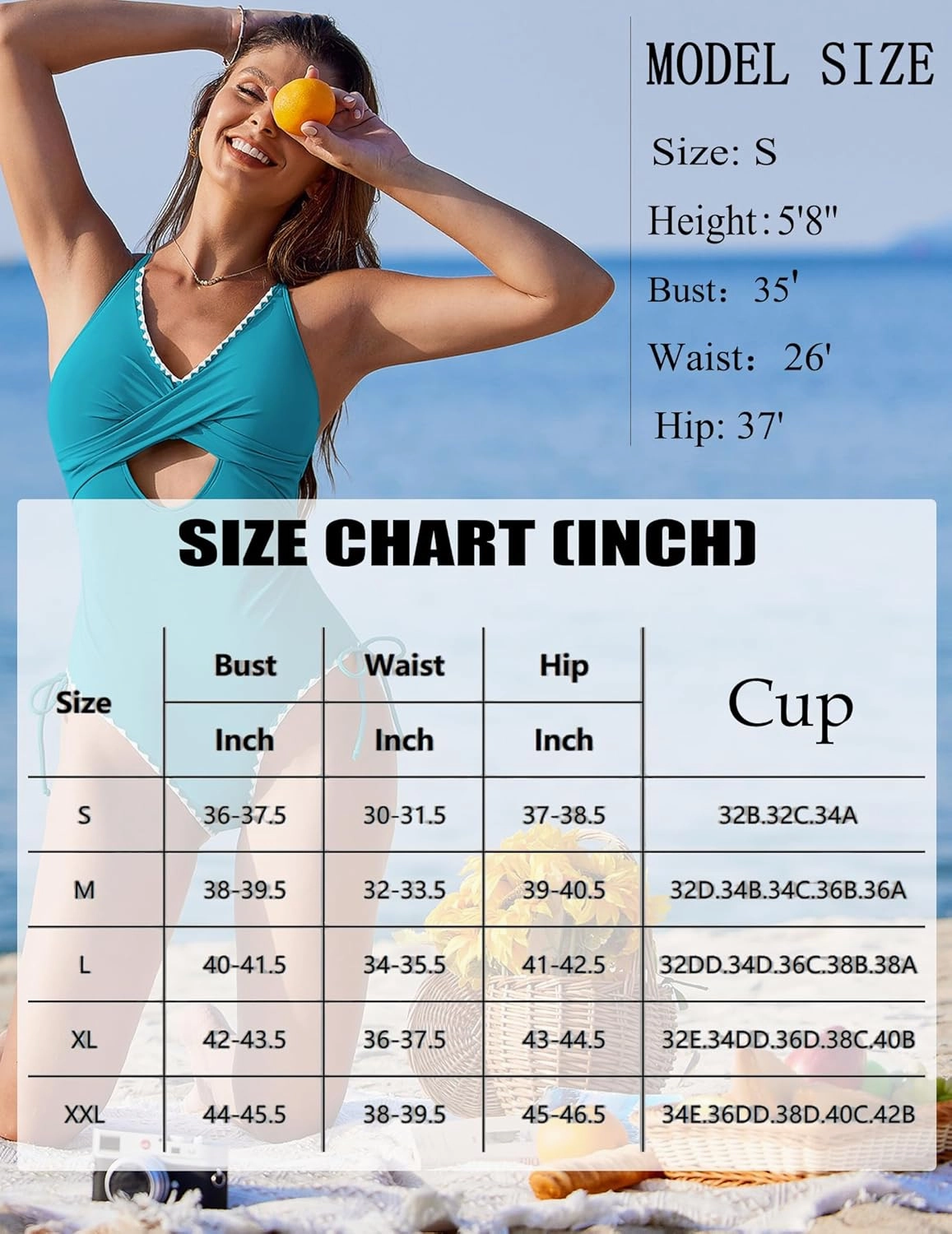 AI'MAGE Women One Piece Swimsuit 2025 Tummy Control Cutout Bathing Suit Wrap Tie Back Swimwear Shell Stitched