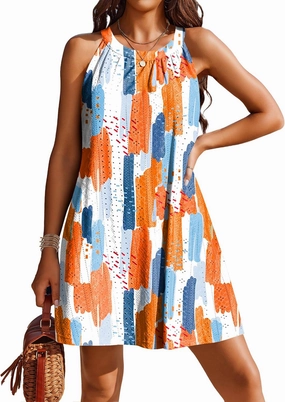 AI'MAGE Womens Swimsuit Cover Up Hollow Out Crochet Coverups Sleeveless Beach Dress Tank Bikini Cover Ups S-3XL