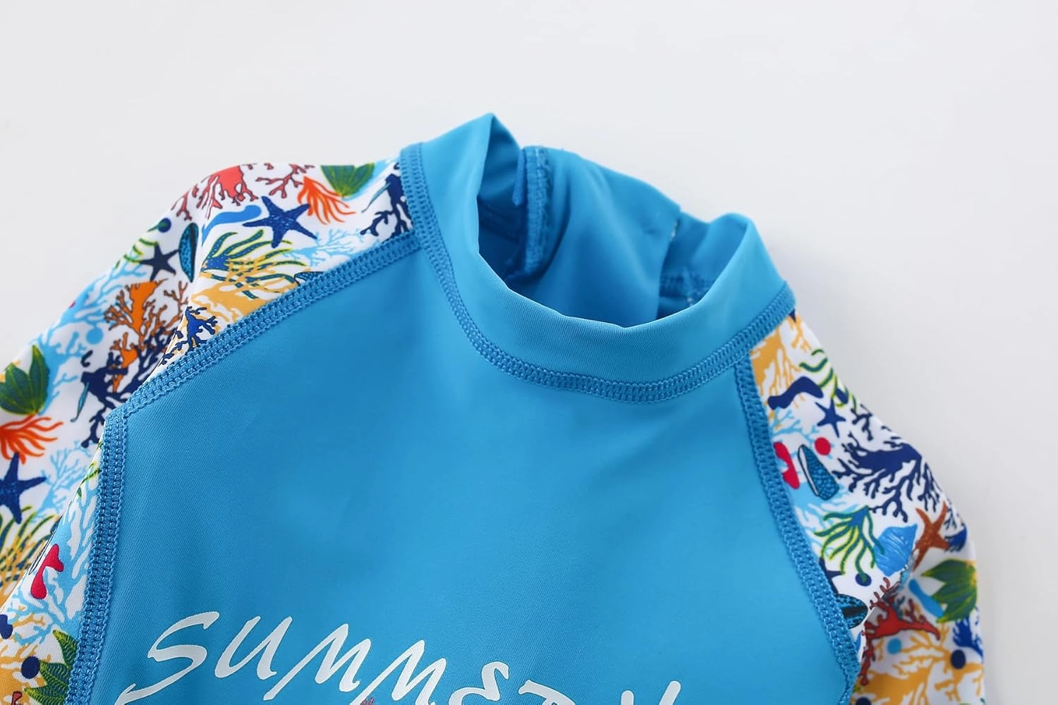 AIWUHE Toddler Full Body Swimsuit Girls One Piece Swimwear Long-Sleeve Rash Guard UPF 50  Bathing Suit Sunsuit Sets 2-8Y