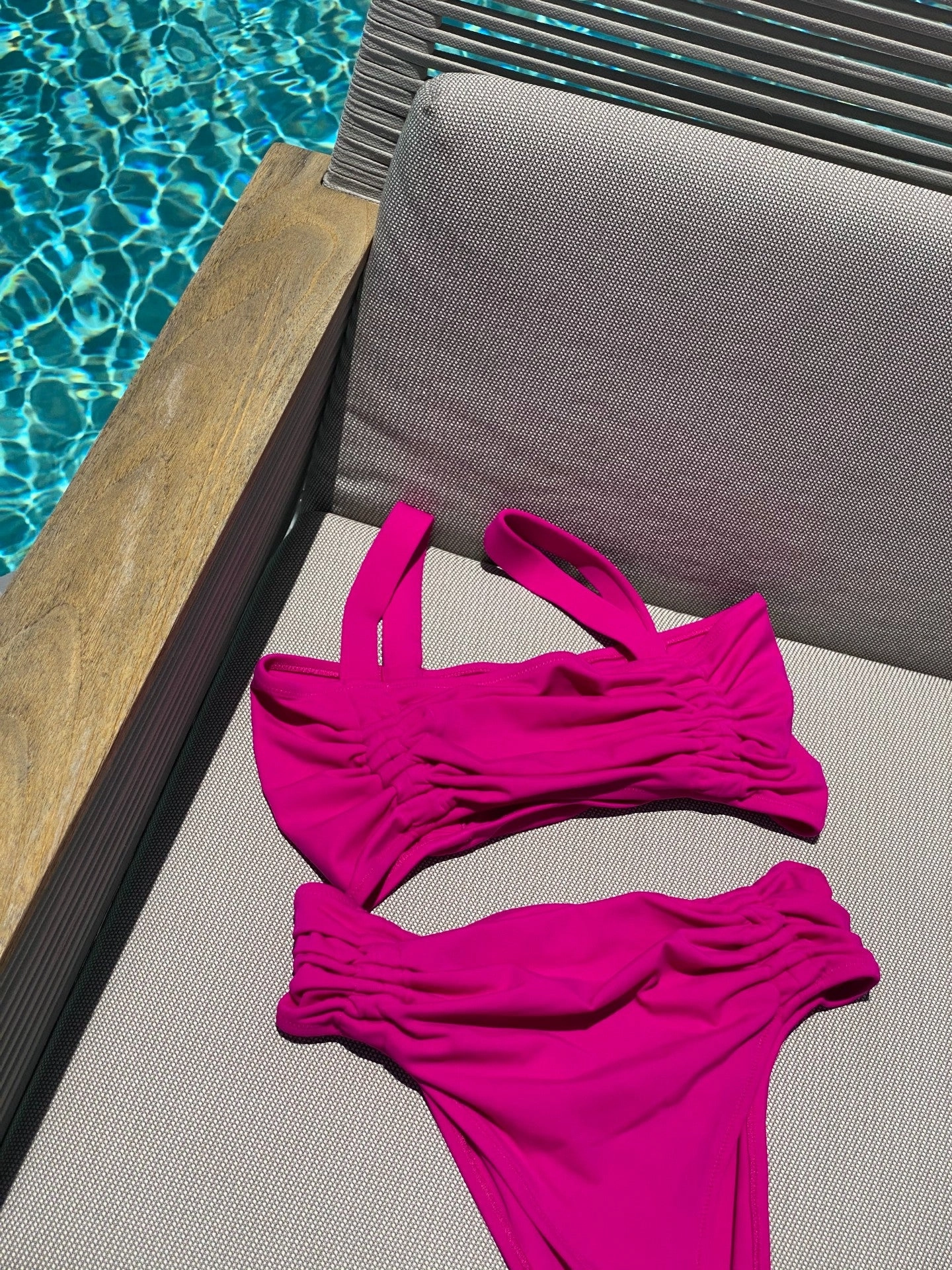 Alectrona Bikini Bottom in Fuchsia
