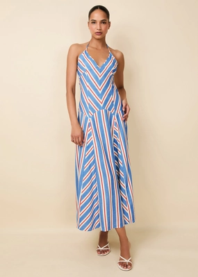 Alessio Dress Americana Stripe