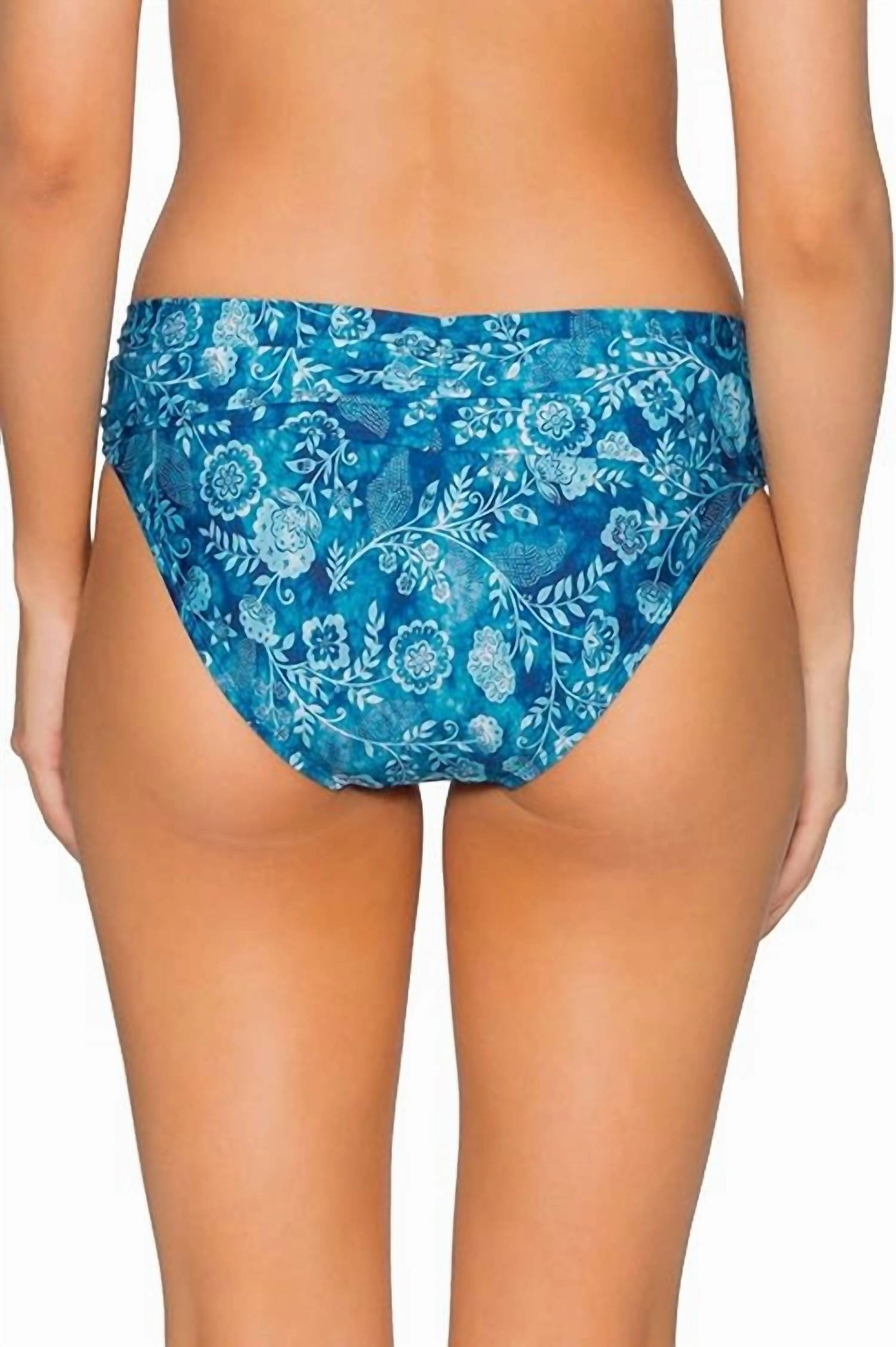 Aloha Banded Bottom In Ocean Mist