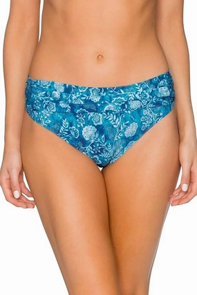 Aloha Banded Bottom In Ocean Mist