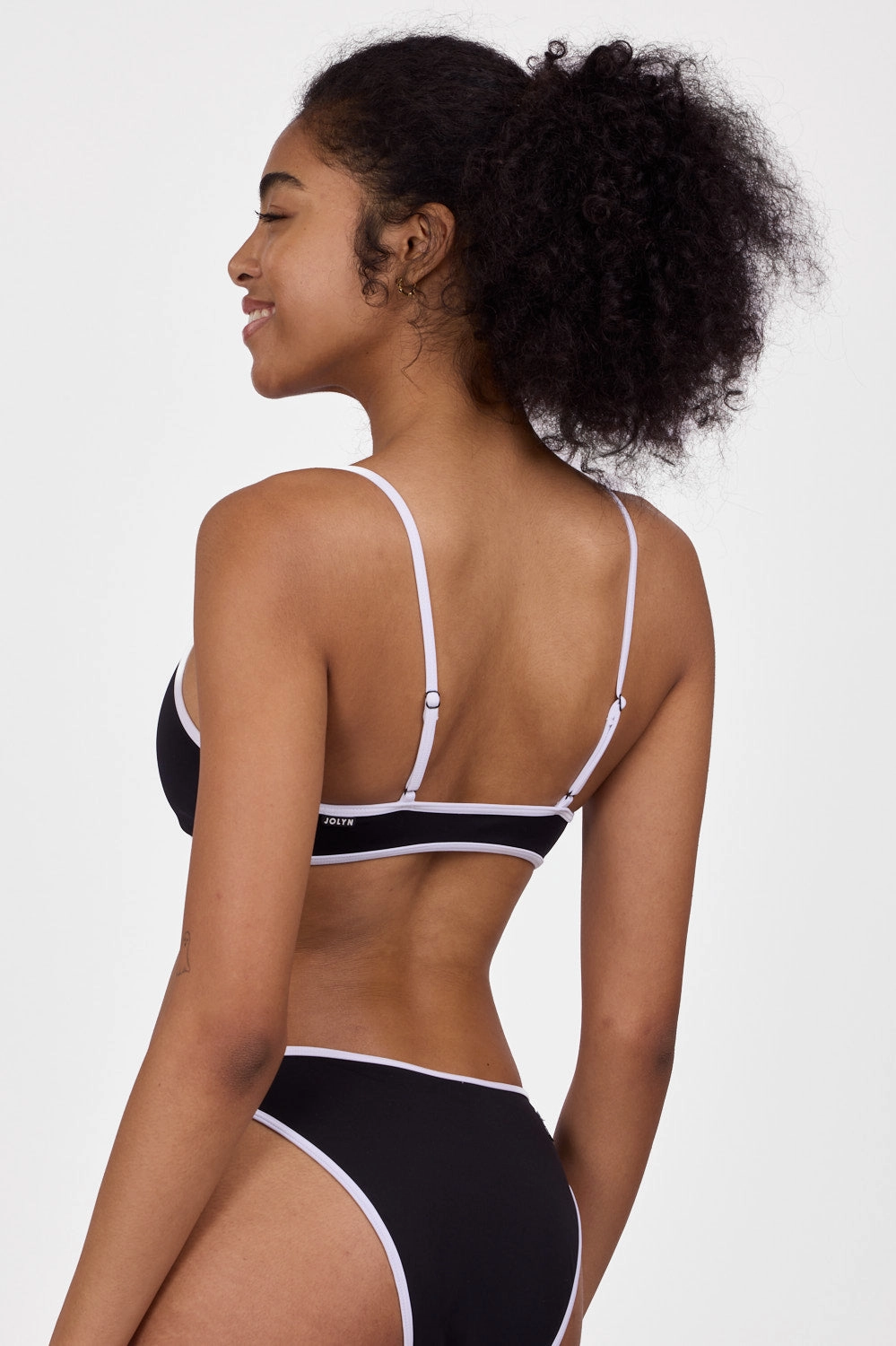 Amanda Bikini Top - Black & White