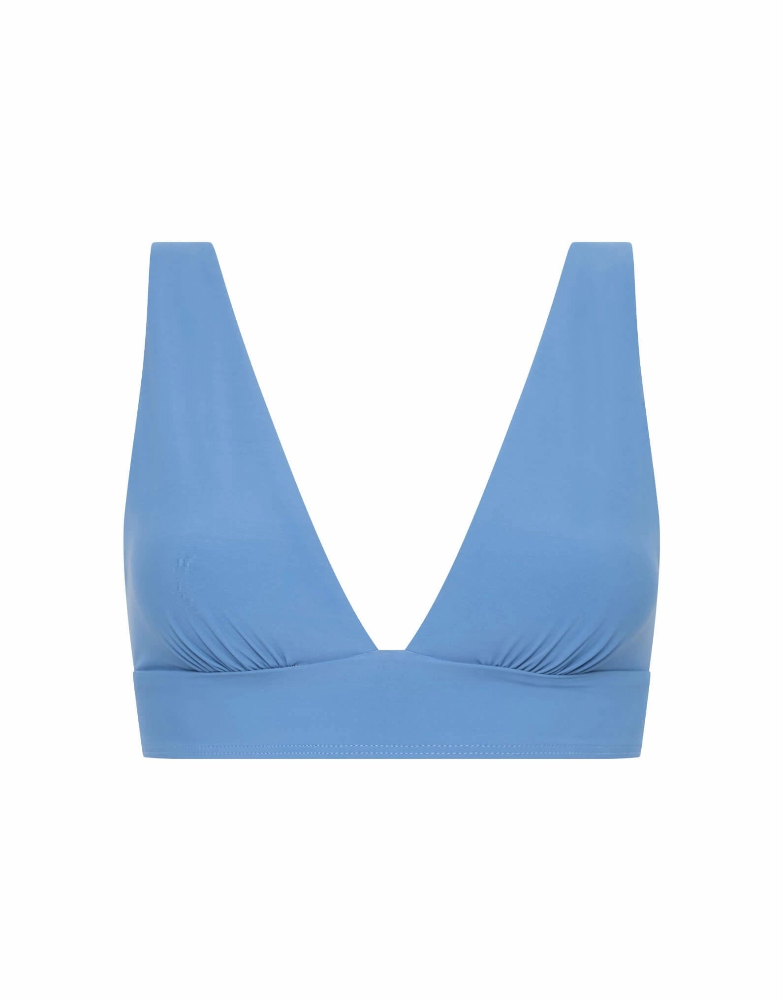Amelia Bikini Top, Delft Blue