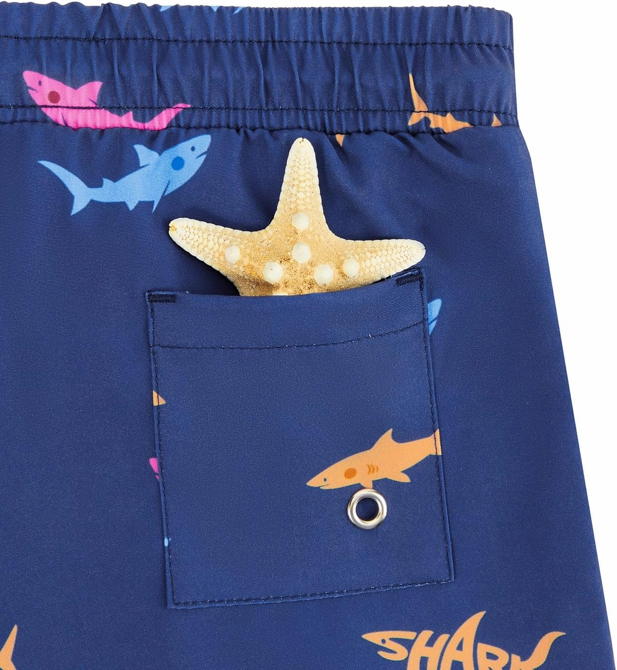American Trends Boys Swim Trunks Toddler Swim Shorts Bathing Suit Kids Swimsuit Youth Swimwear