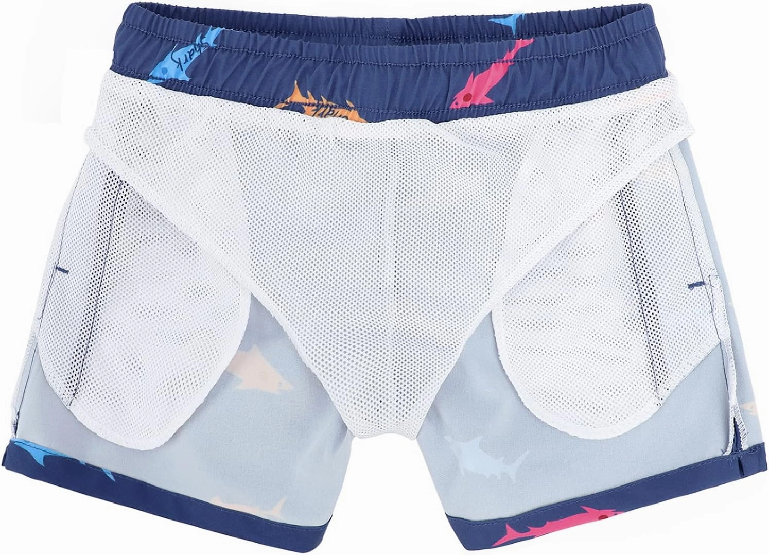 American Trends Boys Swim Trunks Toddler Swim Shorts Bathing Suit Kids Swimsuit Youth Swimwear