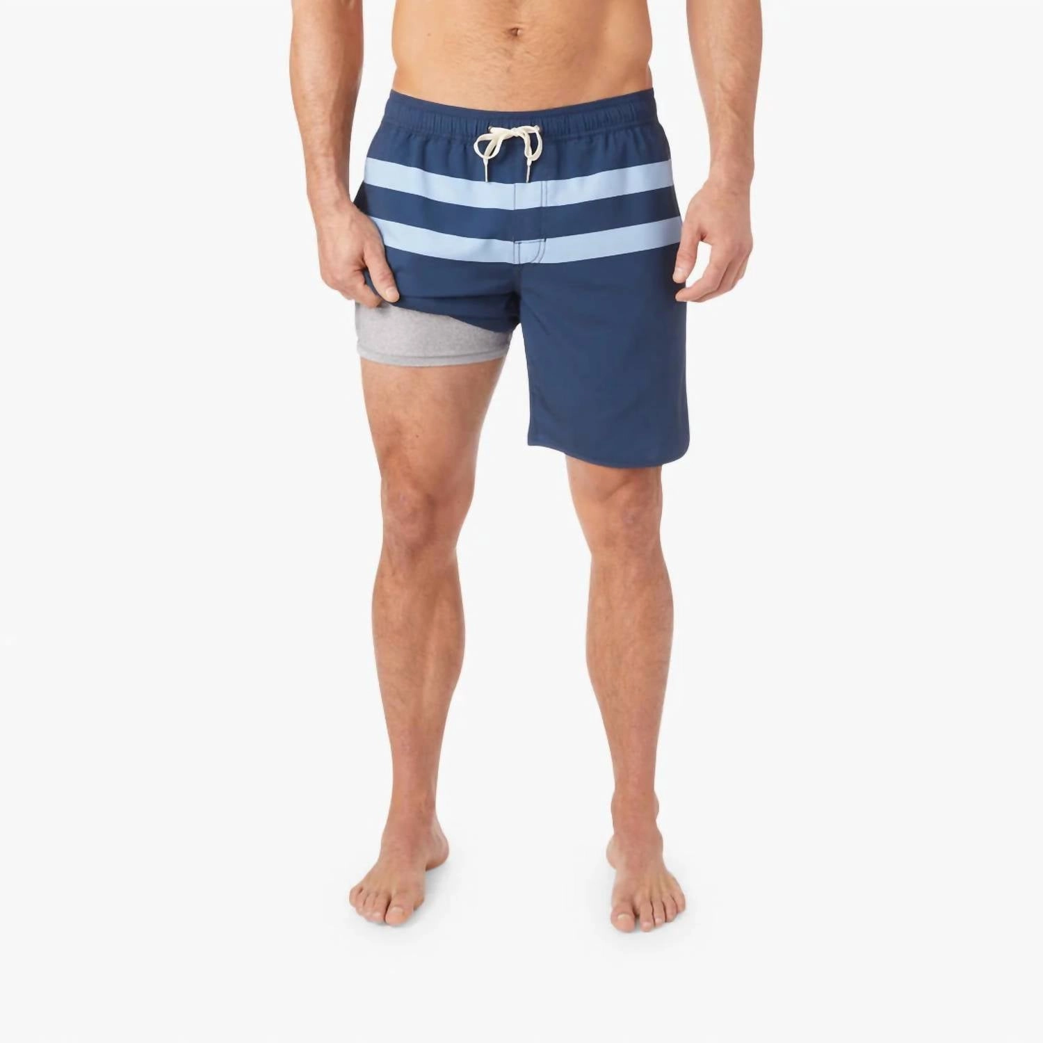 Anchor Trunk In Light Blue Stripe
