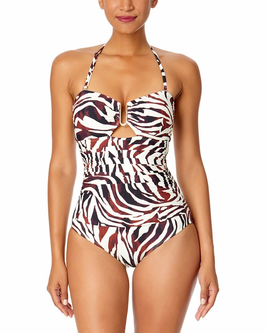 Anne Cole Ring Front Bandeau One-Piece