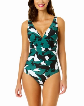 Anne Cole Soft Shirred Band One-Piece