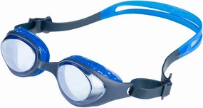 ARENA Unisex Kids Junior Air Mirror Swim Goggles for Swimming Ages 6 to 12 Air Seals Anti-Fog Coated Lens Adjustable Strap