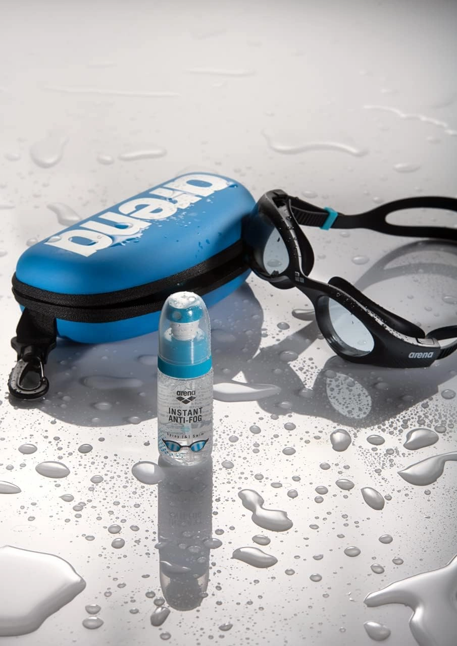 Arena Unisex Swim Goggle Case For Swimming Goggles, Protective Hardcover Carrying Case With Clip, Multiple Colors