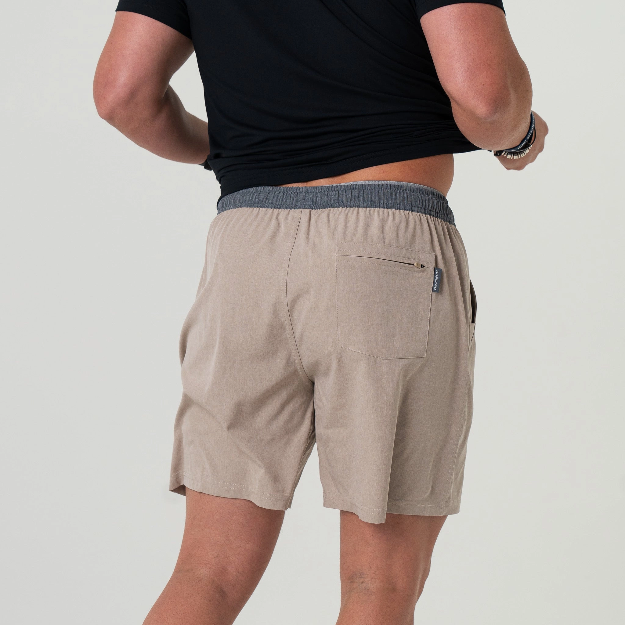 Athletic Short - Heather Khaki - Venado Camo Liner
