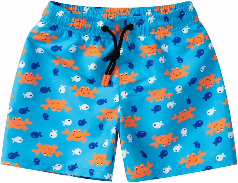 Baby-Boys Toddler Long Sleeved Rashguard Swim Bathing Suit and Sun Hat Set