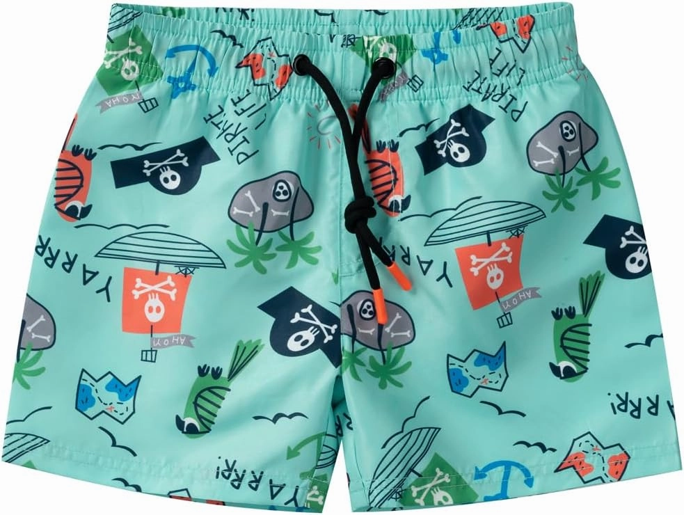 Baby-Boys Toddler Long Sleeved Rashguard Swim Bathing Suit and Sun Hat Set