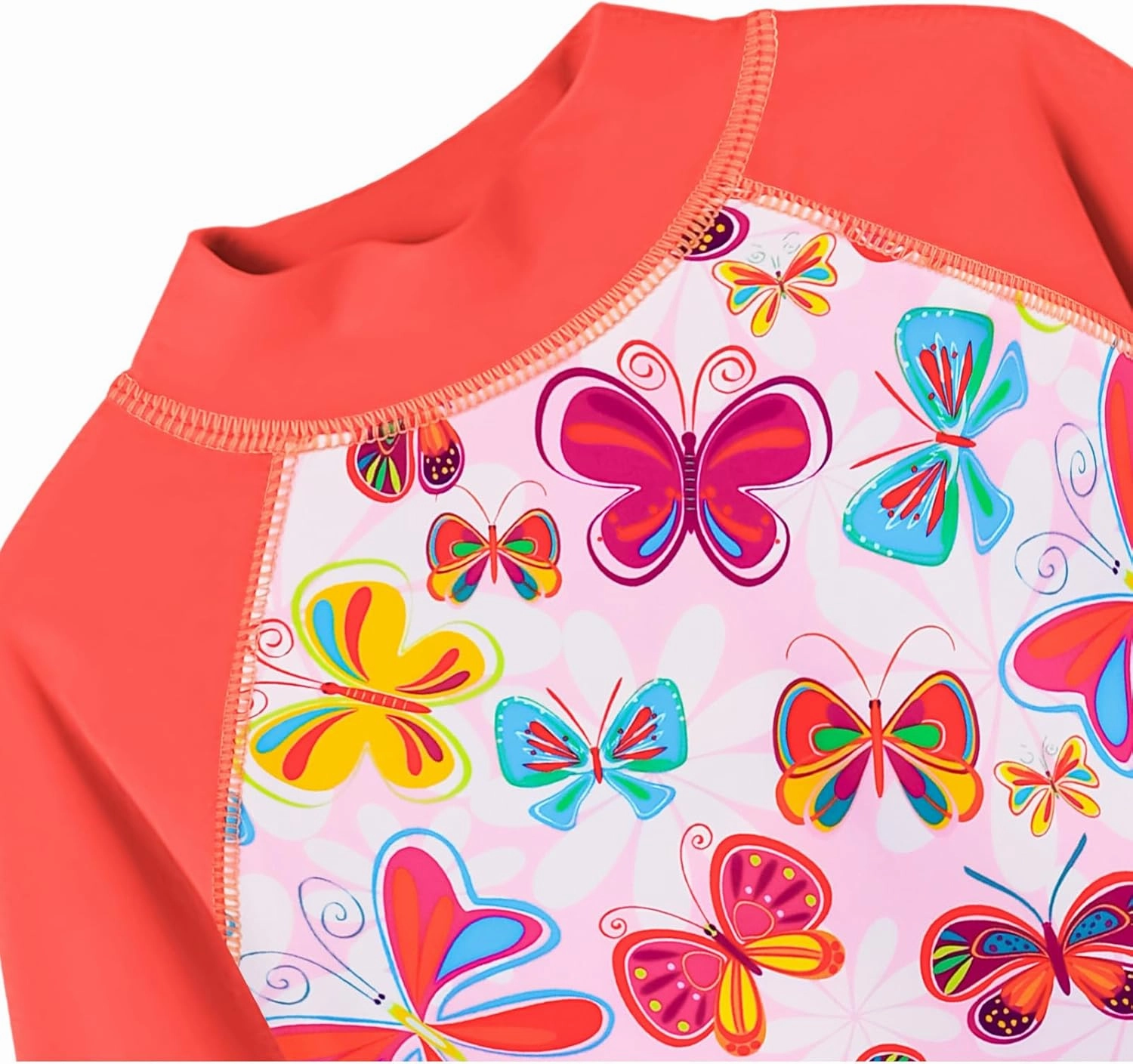 BAOHULU Girl's Two-Piece Long Sleeve Swimsuits UPF50  Rash Guard Kids Bathing Suit