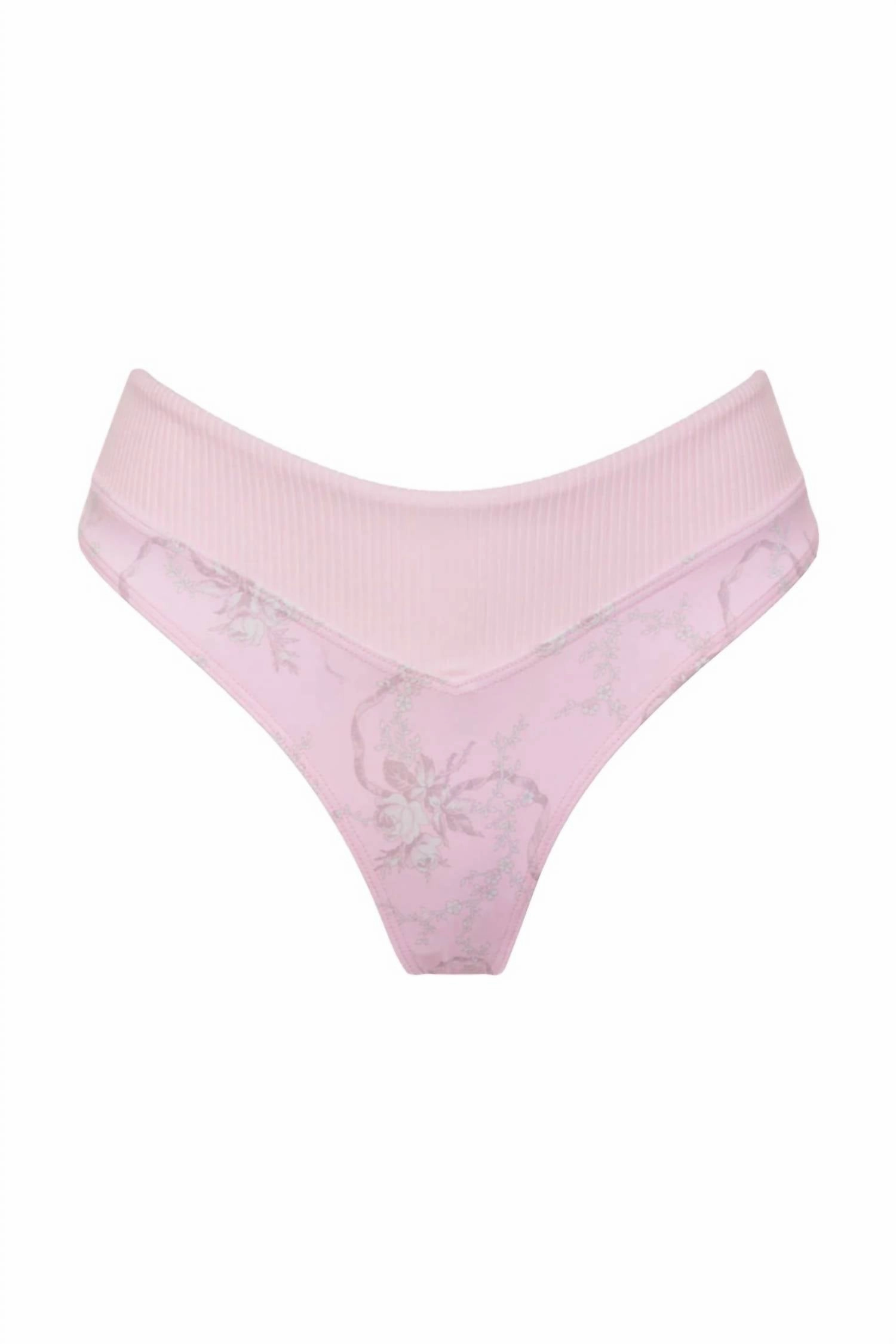 Bellamy Ribbed Bottom In Aurora