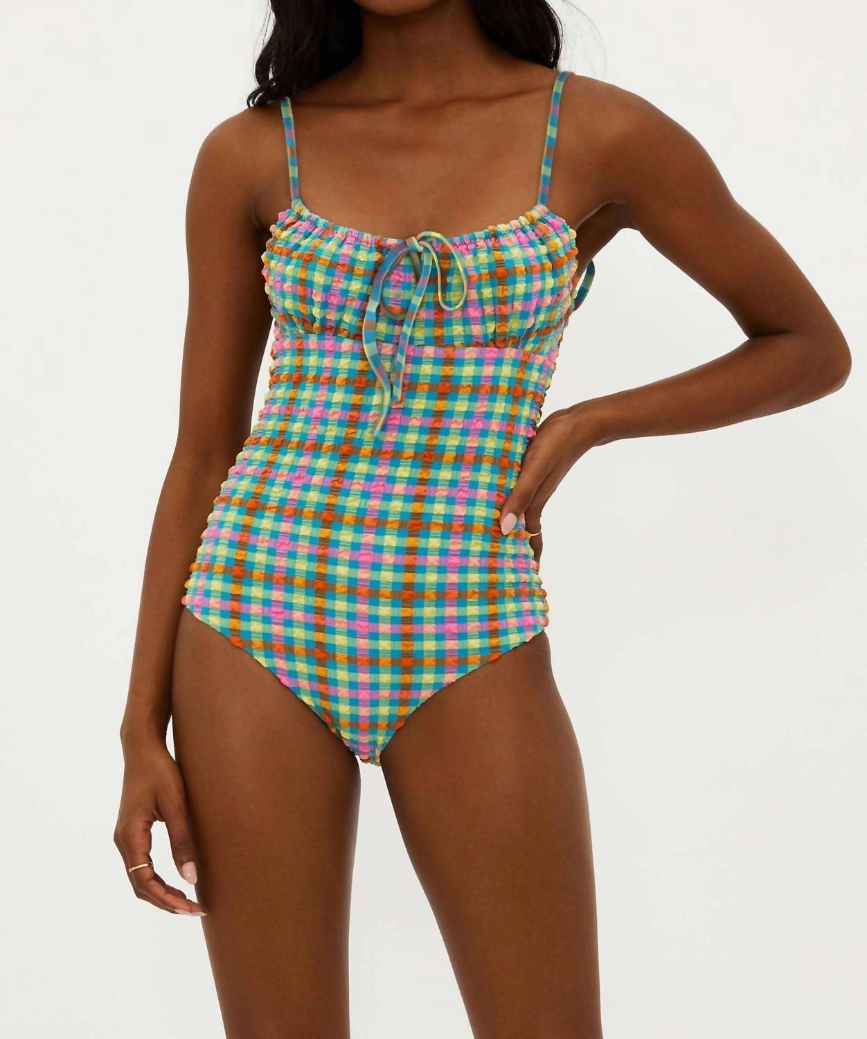 Betsy One Piece In Sunny Side Gingham