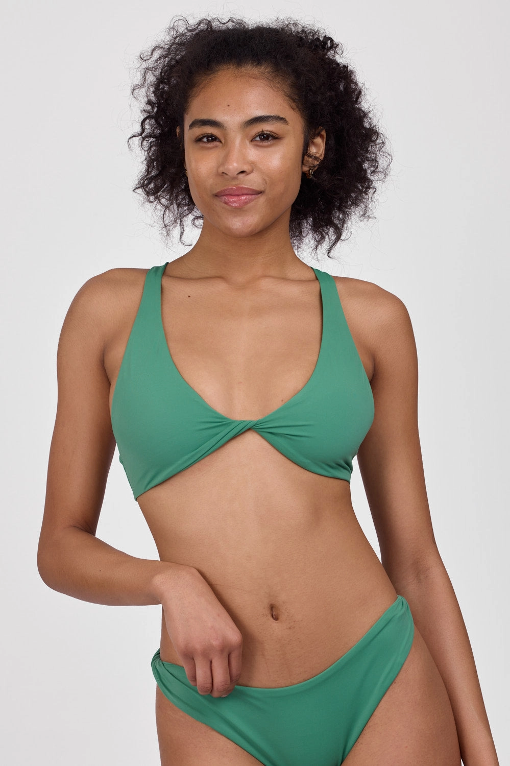 Beverly Bikini Top - Kale