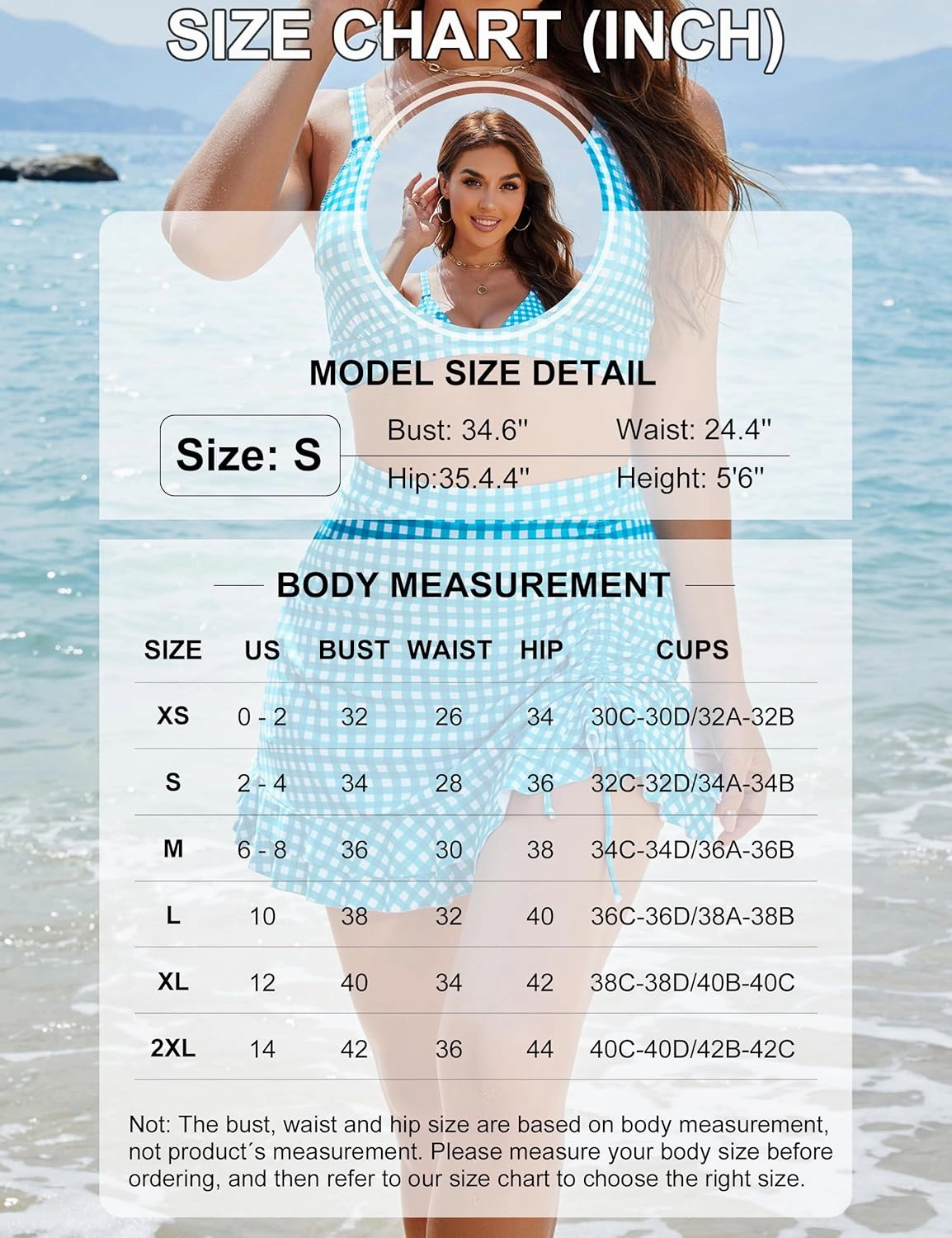 Blooming Jelly Women's High Waisted Bikini Sets Tummy Control Swim Skirt Two Piece Swim Suit 2025 Retro Swimsuit