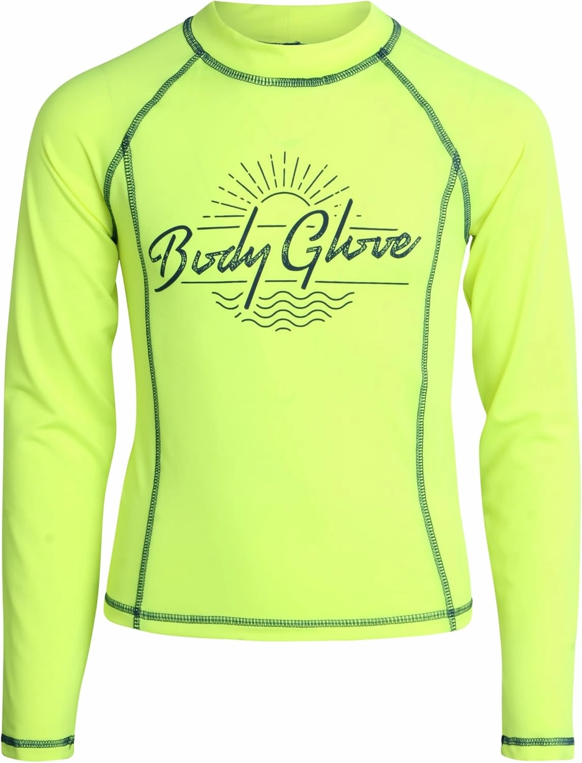 Body Glove Boys Swim Set - 2 Piece UPF 50  Swim Trunks and Rash Guard for Boys Kids Swimwear Set (Sizes: 4-12)