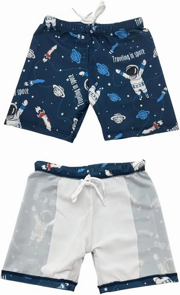 Boy Swim Set, 3 Pieces Set Swim Shirt   Swimming Shorts   Swimming Cap