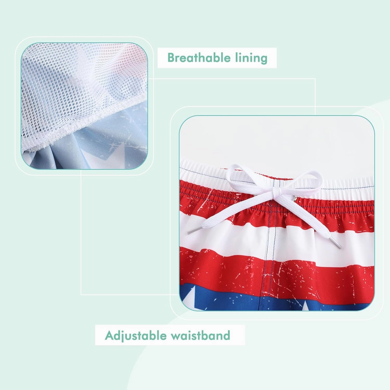 Boys Long Sleeve Rash Guard Swimsuits Kids Two Piece Sunsuits with Swim Trunks Swimwear Set