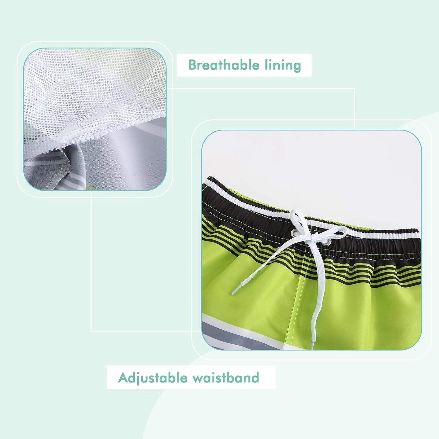 Boys Long Sleeve Rash Guard Swimsuits Kids Two Piece Sunsuits with Swim Trunks Swimwear Set