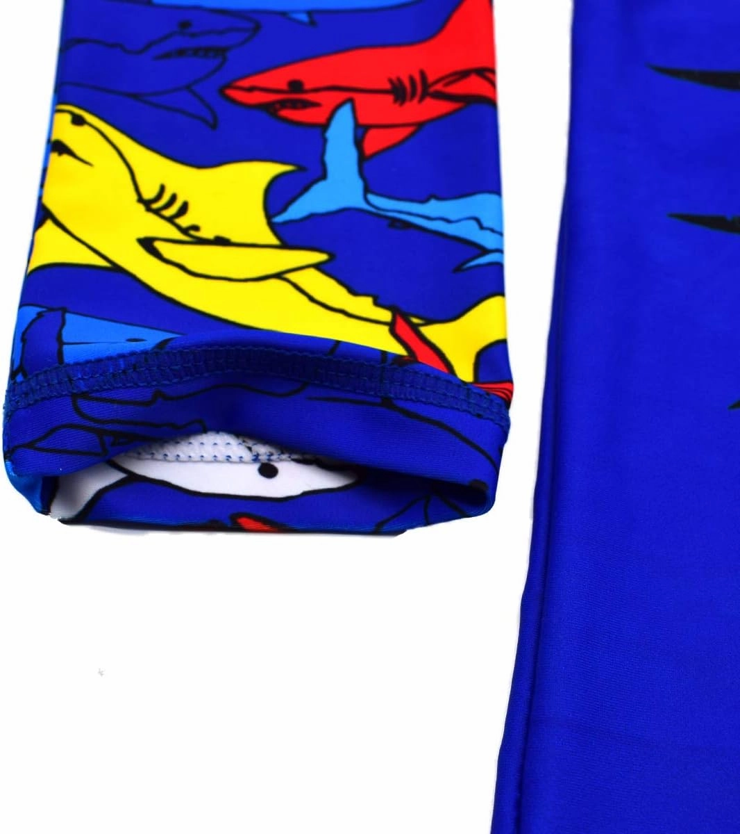 Boys Two Piece Rash Guard Swimsuits Kids Long Sleeve Sunsuit Swimwear Sets
