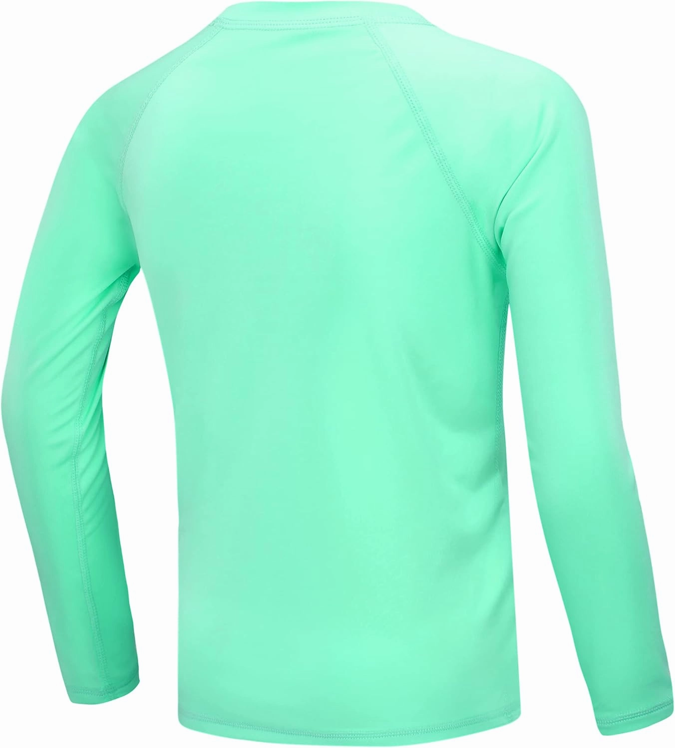 Boys UPF 50  Swim Shirt Long Sleeve, 1 or 2 Pack UV Sun Protection Rash Guard, Youth Kids SPF Water Shirts for Beach Surf