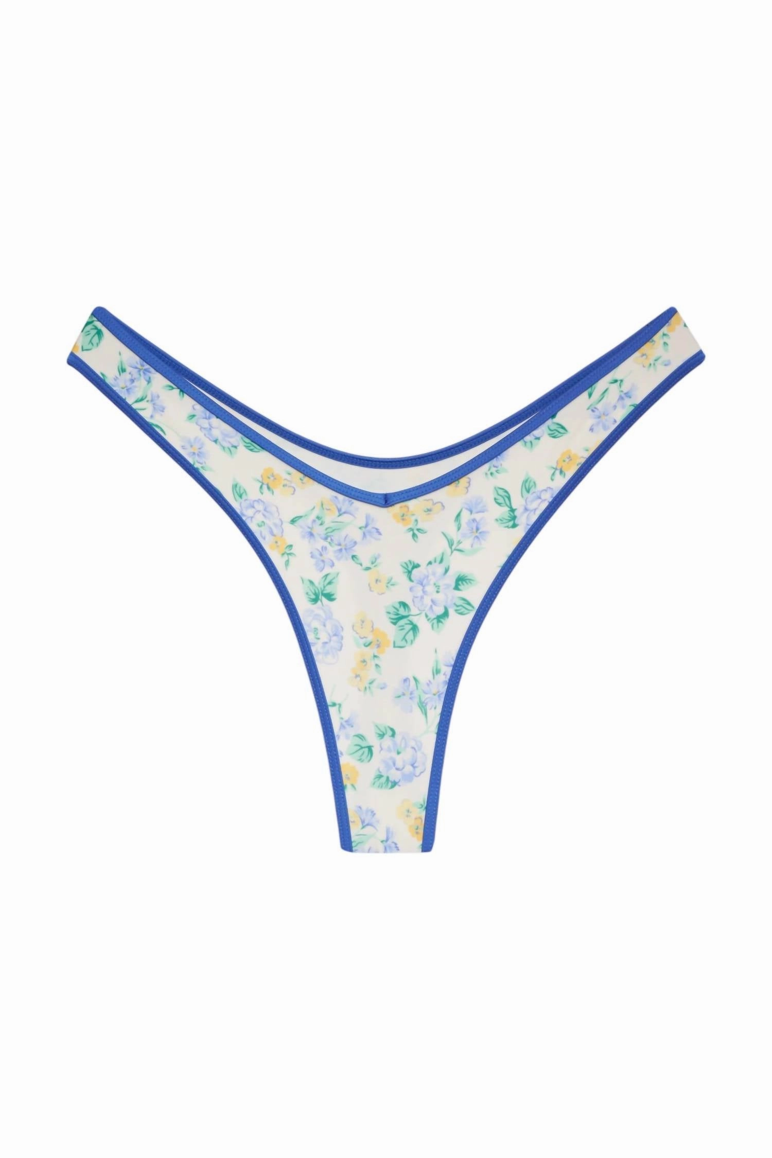 Britttany Bikini Bottom In Coastal Floral