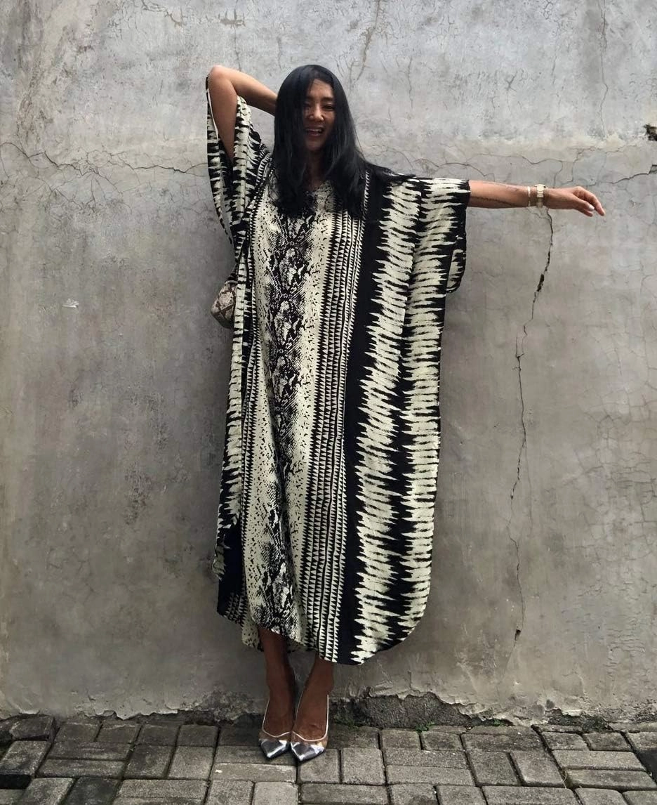 Bsubseach Kaftan Dresses for Women 2025 Plus Size Swimsuit Cover Up Tie Dye Caftan Maxi Dress Loungewear