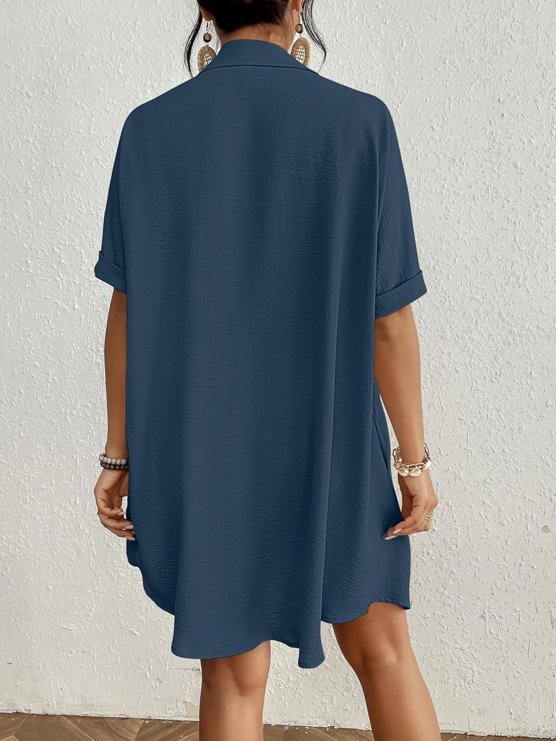 Bsubseach Womens Bathing Suit Cover Ups Bikini Swimsuit Coverup for Women 2024 Button Down Beach Dress Shirt