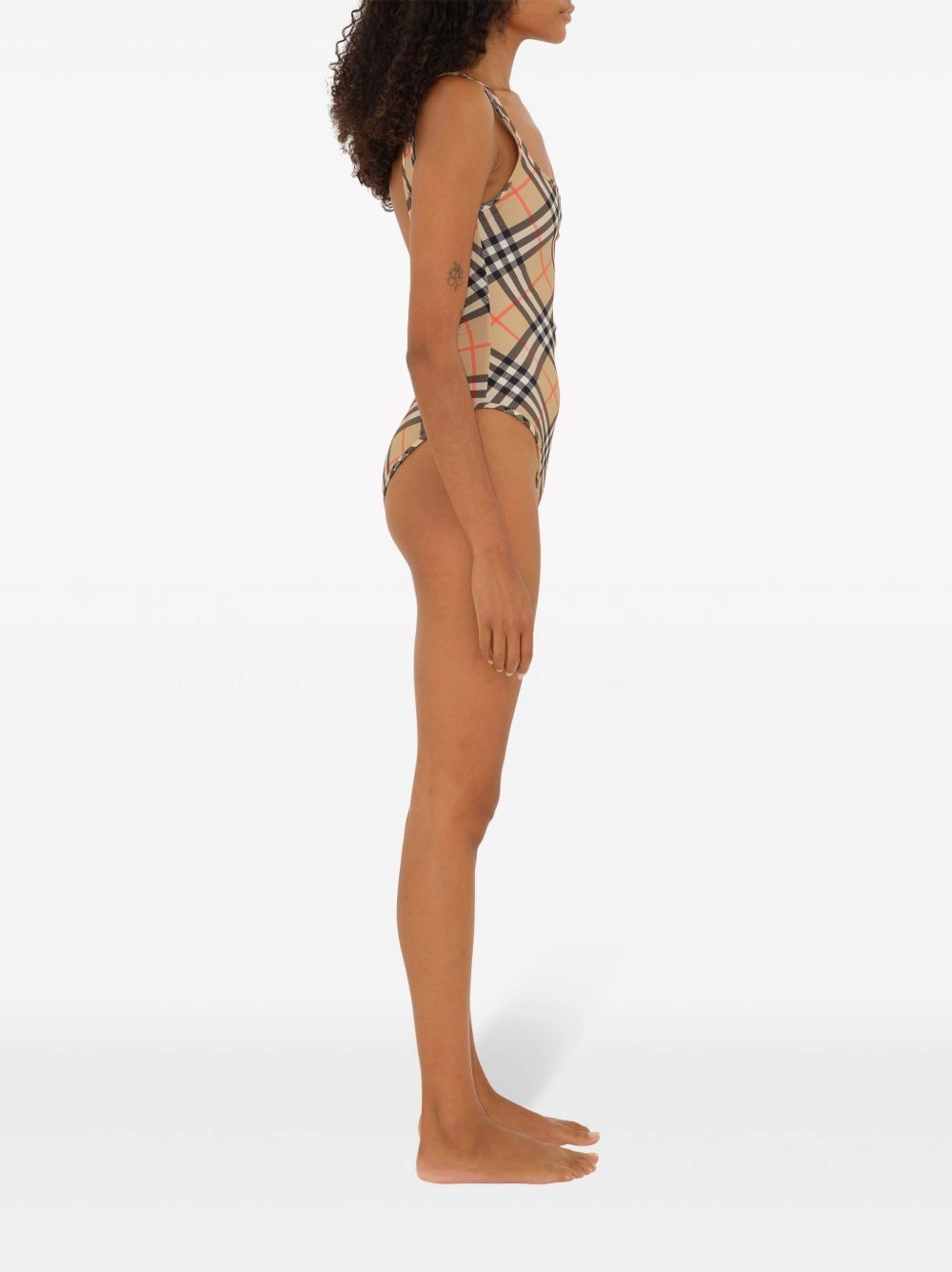 Burberry Women's Check-Pattern Swimsuit