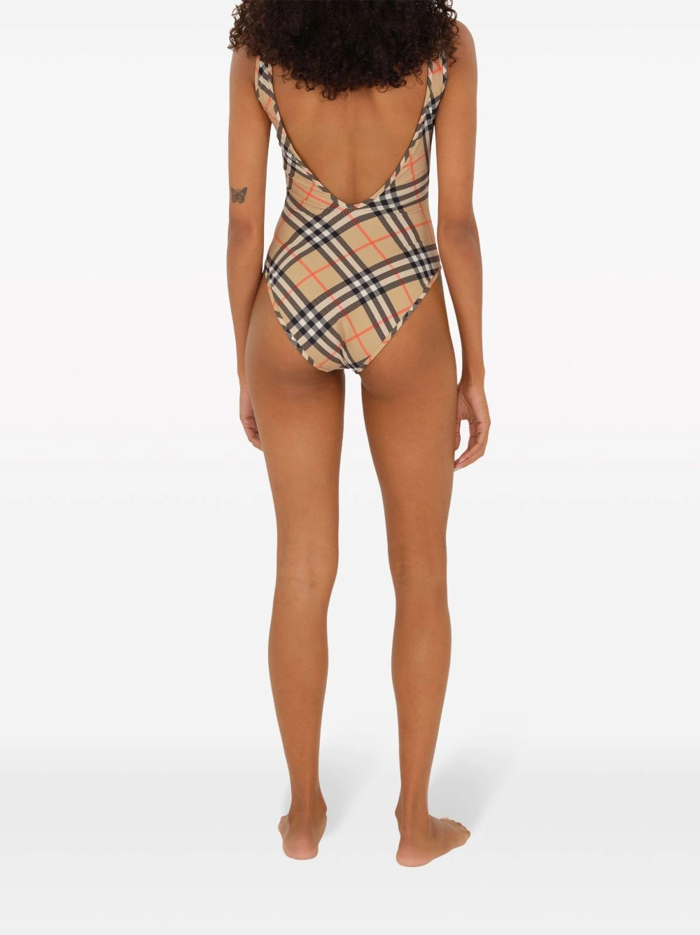 Burberry Women's Check-Pattern Swimsuit