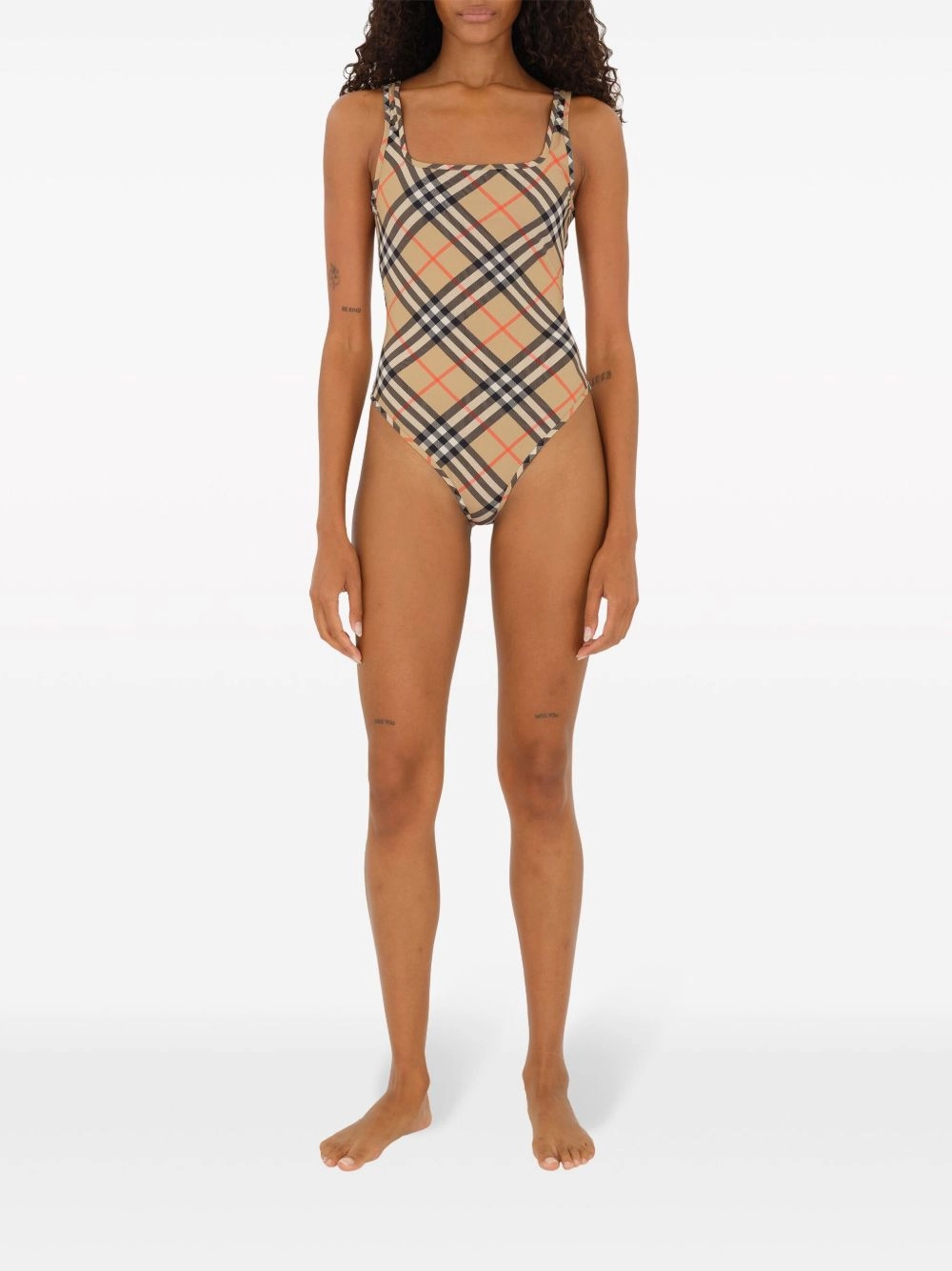Burberry Women's Check-Pattern Swimsuit