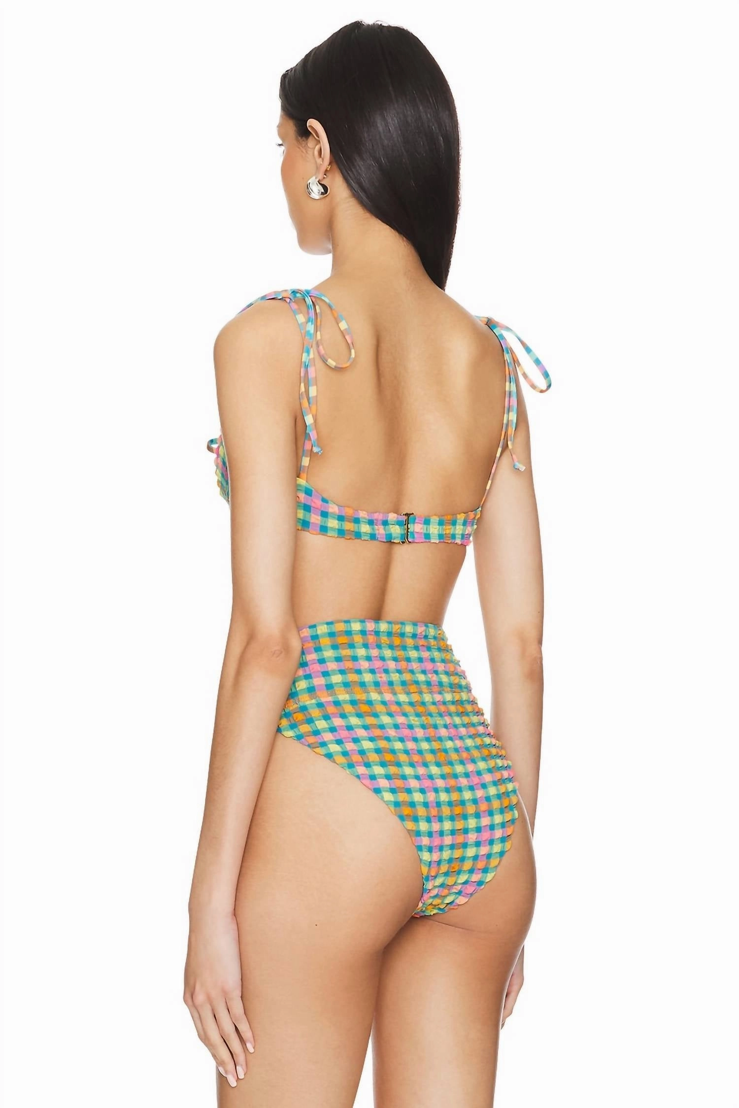 Caitlin Top In Sunny Side Gingham