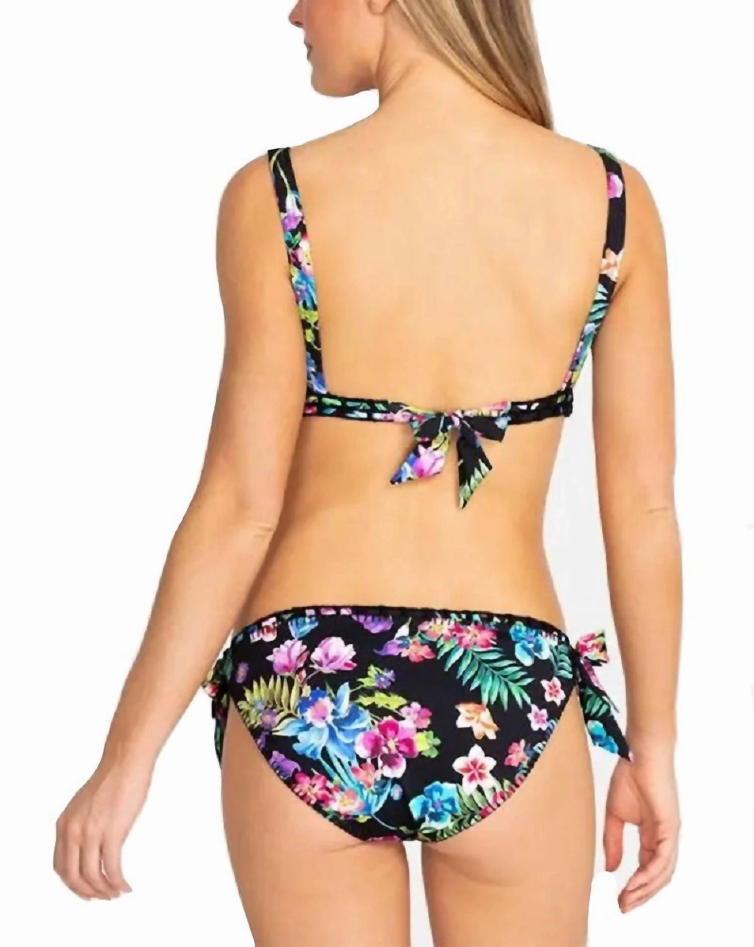 Caribbean Halter Bikini Top In Multi