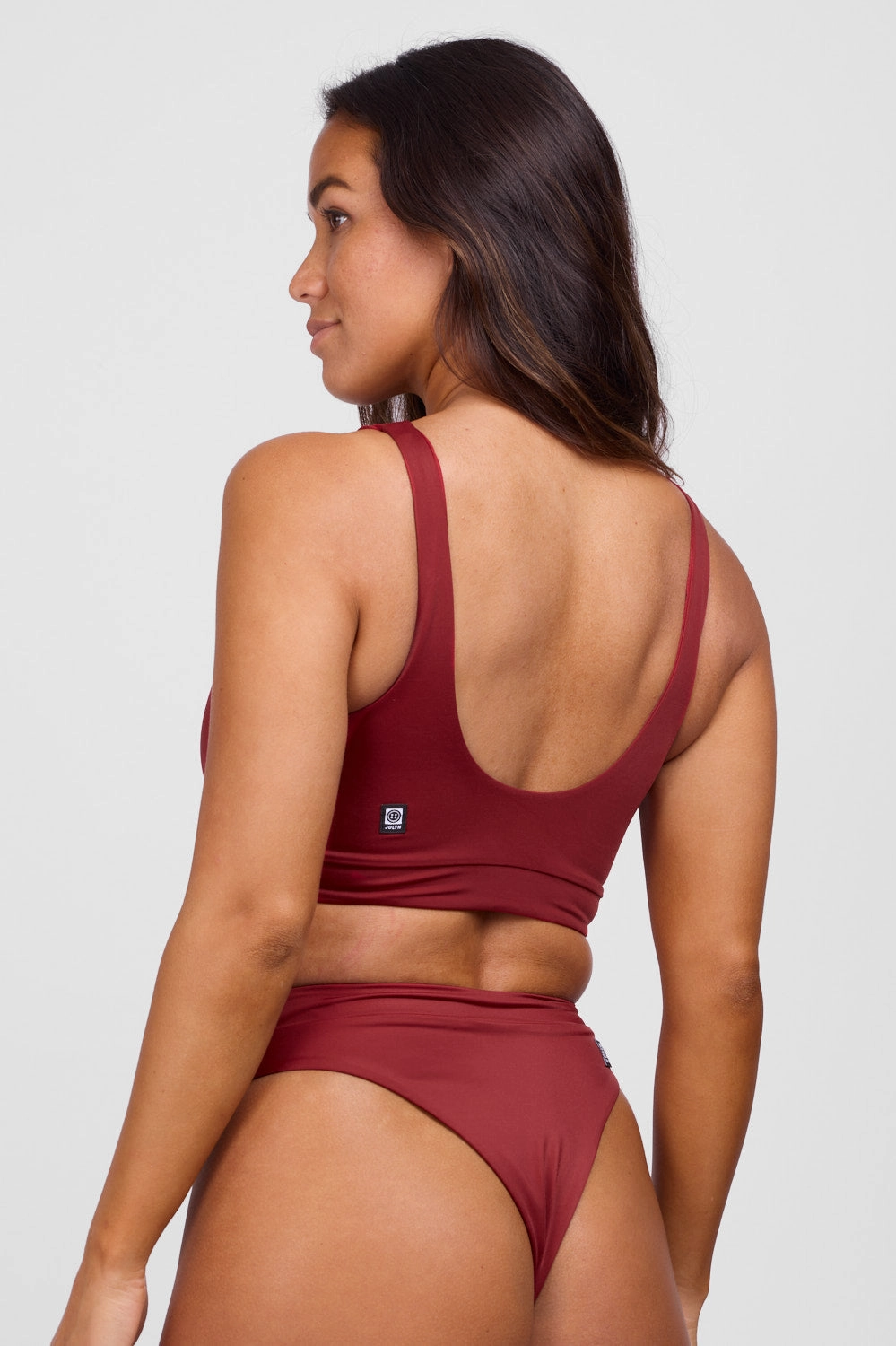 Cayla Bikini Top -  Garnet